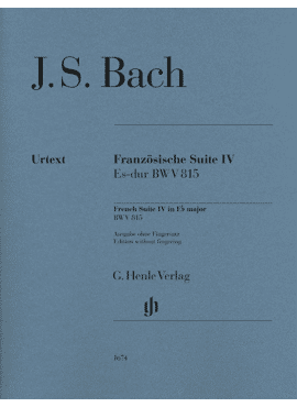 French Suite IV E flat major BWV 815